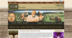 Desktop Screenshot of naylorwine.com